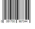 Barcode Image for UPC code 0051700987344