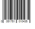 Barcode Image for UPC code 0051751010435