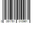 Barcode Image for UPC code 0051751010961