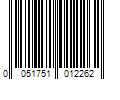 Barcode Image for UPC code 0051751012262