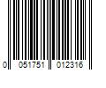 Barcode Image for UPC code 0051751012316