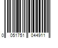 Barcode Image for UPC code 0051751044911. Product Name: WERNER P6206 8 ft. Fiberglass 300 lb. Platform Stepladder, Type IA