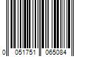 Barcode Image for UPC code 0051751065084