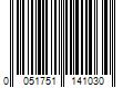 Barcode Image for UPC code 0051751141030