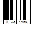 Barcode Image for UPC code 0051751143188