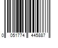 Barcode Image for UPC code 0051774445887