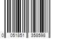 Barcode Image for UPC code 0051851358598