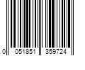 Barcode Image for UPC code 0051851359724