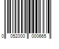 Barcode Image for UPC code 0052000000665