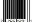 Barcode Image for UPC code 005200000164