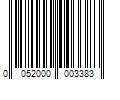 Barcode Image for UPC code 0052000003383