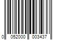 Barcode Image for UPC code 0052000003437