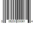 Barcode Image for UPC code 005200000614