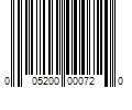 Barcode Image for UPC code 005200000720