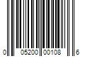 Barcode Image for UPC code 005200001086