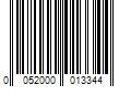 Barcode Image for UPC code 0052000013344