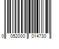 Barcode Image for UPC code 0052000014730