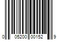 Barcode Image for UPC code 005200001529