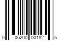 Barcode Image for UPC code 005200001826