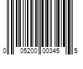 Barcode Image for UPC code 005200003455