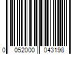 Barcode Image for UPC code 0052000043198