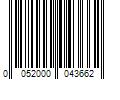 Barcode Image for UPC code 0052000043662