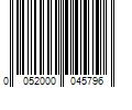 Barcode Image for UPC code 0052000045796