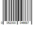 Barcode Image for UPC code 0052000046687