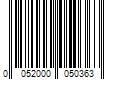 Barcode Image for UPC code 0052000050363