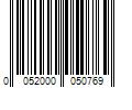 Barcode Image for UPC code 0052000050769