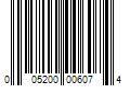 Barcode Image for UPC code 005200006074