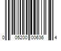 Barcode Image for UPC code 005200006364