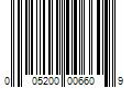 Barcode Image for UPC code 005200006609