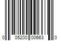 Barcode Image for UPC code 005200006630