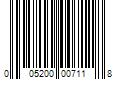 Barcode Image for UPC code 005200007118