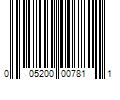 Barcode Image for UPC code 005200007811