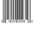 Barcode Image for UPC code 005200009358