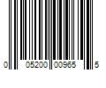 Barcode Image for UPC code 005200009655