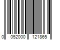 Barcode Image for UPC code 0052000121865