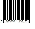 Barcode Image for UPC code 0052000135152