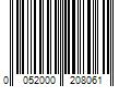 Barcode Image for UPC code 0052000208061