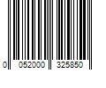 Barcode Image for UPC code 0052000325850