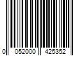 Barcode Image for UPC code 0052000425352