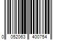 Barcode Image for UPC code 0052063400754