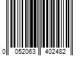 Barcode Image for UPC code 0052063402482