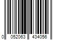 Barcode Image for UPC code 0052063434056