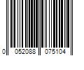 Barcode Image for UPC code 0052088075104