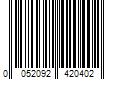 Barcode Image for UPC code 0052092420402