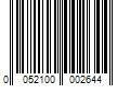 Barcode Image for UPC code 0052100002644