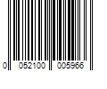 Barcode Image for UPC code 0052100005966